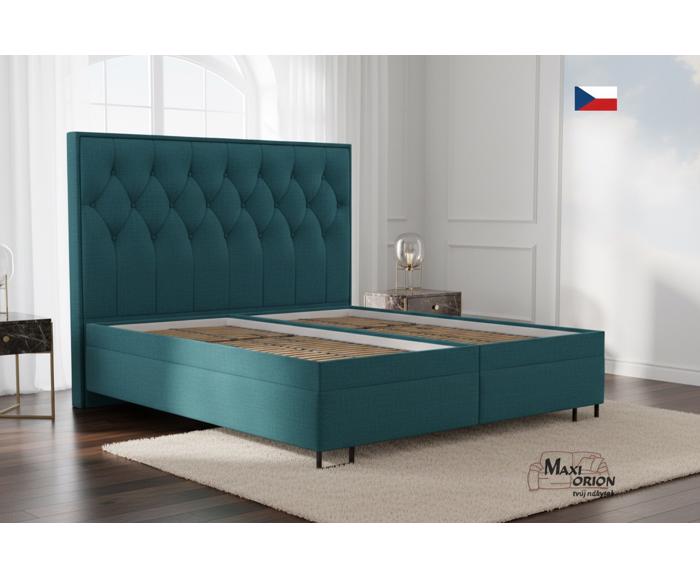 Fotogalerie Blanář Kerstin 180x200 cm luxusní čalouněná postel s lamelovými rošty - výběr barvy