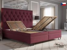 Fotogalerie Blanář Kerstin 180x200 cm luxusní čalouněná postel s lamelovými rošty - výběr barvy