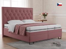 Fotogalerie Blanář Kerstin 180x200 cm luxusní čalouněná postel s lamelovými rošty - výběr barvy