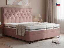 Fotogalerie Blanář Kerstin 180x200 cm luxusní čalouněná postel s lamelovými rošty - výběr barvy