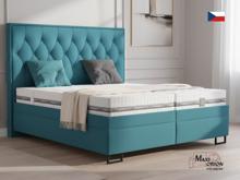 Fotogalerie Blanář Kerstin 180x200 cm luxusní čalouněná postel s lamelovými rošty - výběr barvy