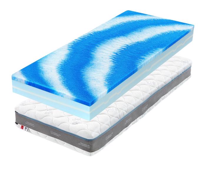 Fotogalerie Matrace Tropico Swisslab Prestige Gel 90x200x24 cm – hybridní gelová pěna