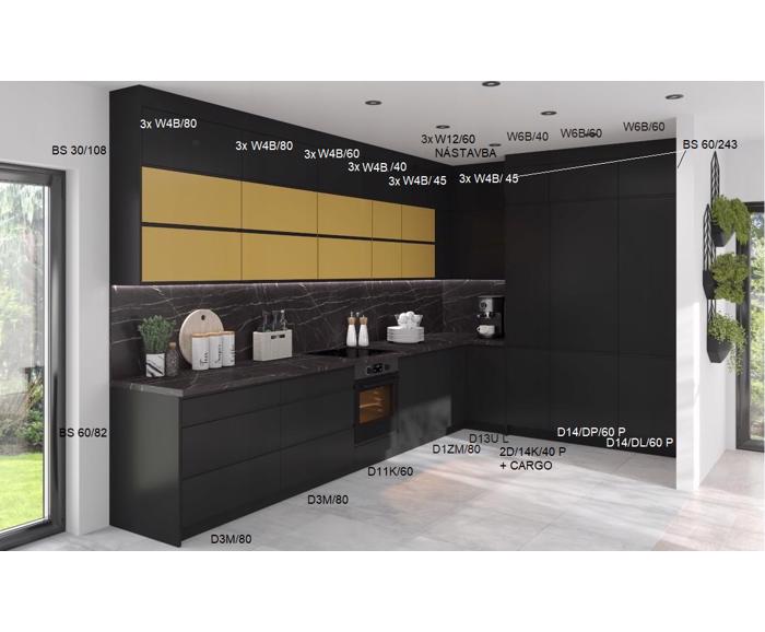 Fotogalerie Rohová kuchyňská linka Velden 367 x 269 cm