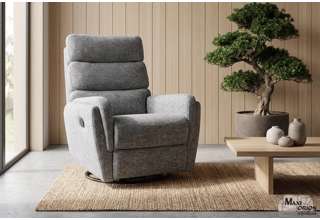 Ilustrační fotografie - Otočné a houpací křeslo s funkcí relax pro seniory - Raven 