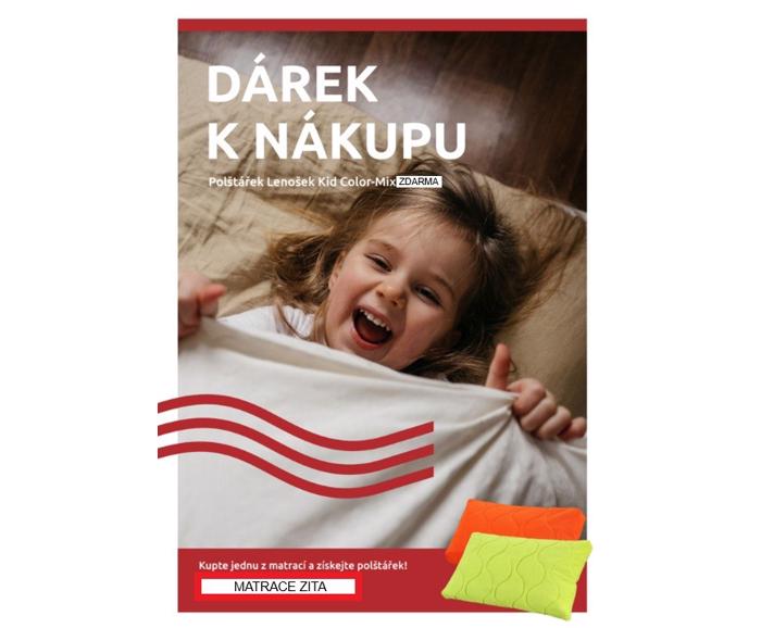 Zdravotní matrace Tropico Zita 120x200x20 cm + polštářek zdarma