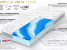 Fotogalerie Zdravotní matrace Tropico Swisslab Prestige Gel 180x200x24 cm – hybridní gelová pěna