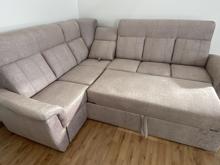 Fotogalerie Pohodlná rohová rozkládací sedačka Bára s úložným prostorem