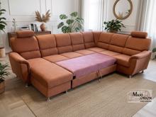 Fotogalerie Moderní sedací souprava Demo HR ve tvaru U – HR pěna, rozkládací