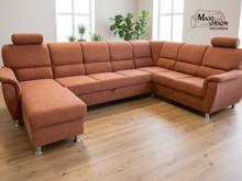 Fotogalerie Moderní sedací souprava Demo HR ve tvaru U – HR pěna, rozkládací