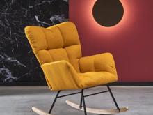 Fotogalerie Skandinávské houpací křeslo Vasco – hořčicová