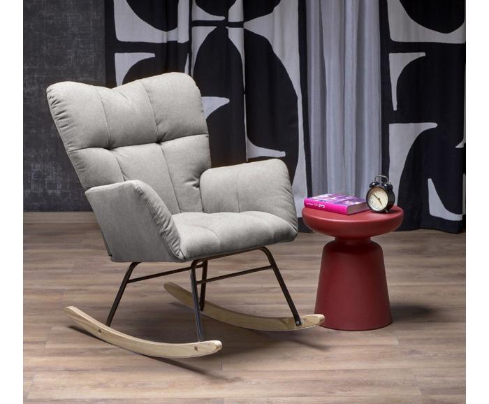 Skandinávské houpací křeslo Vasco – šedá - ilustrační foto