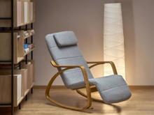 Fotogalerie Skandinávské houpací křeslo Prime – Popelavě šedá