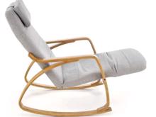 Fotogalerie Skandinávské houpací křeslo Prime – Popelavě šedá