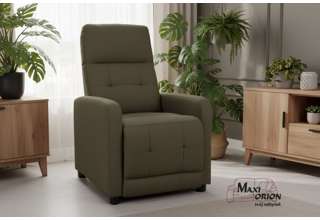 Relaxační křeslo Alan - Olivové 