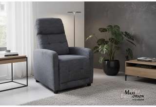 Relaxační křeslo Alan-tmavě šedé 18