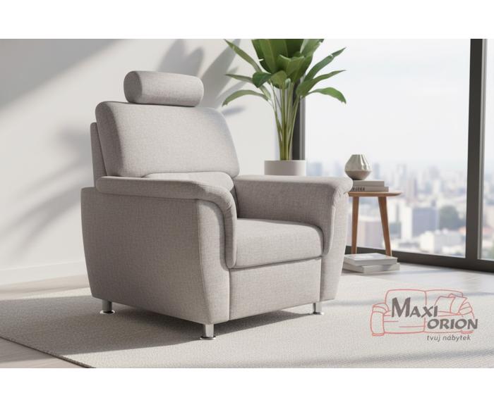 Fotogalerie Křeslo Demo - šedá (Afryka)