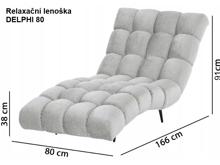 Fotogalerie Designová relaxační lenoška DELPHI 80 | Premium Edition Luisiano 04