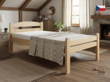 Fotogalerie Jednolůžková postel Pandura masiv buk 90x200 s roštem