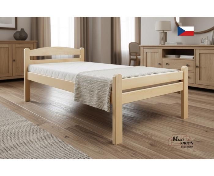 Fotogalerie Jednolůžková postel Pandura masiv buk 90x200 s roštem