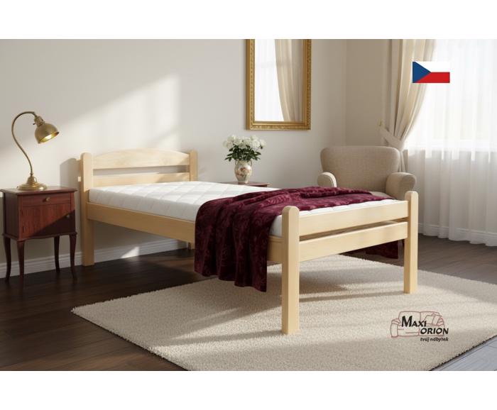 Fotogalerie Jednolůžková postel Pandura masiv buk 90x200 s roštem