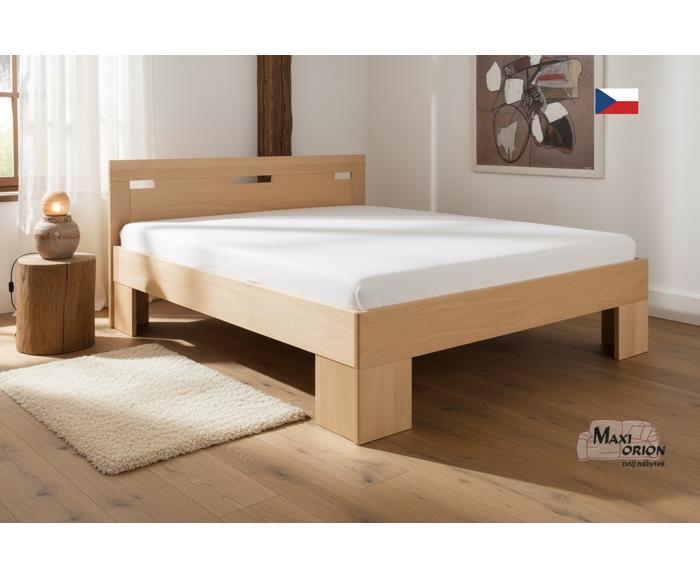 Fotogalerie Dvoulůžko z bukového masivu Kolacia Design Varezza 180x200 cm