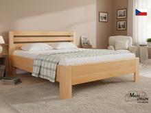 Fotogalerie Vysoká postel z masivu Kolacia Design Matrix 1 180x200 - přírodní
