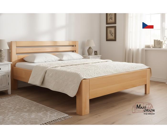 Fotogalerie Vysoká postel z masivu Kolacia Design Matrix 1 180x200 - přírodní