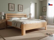 Fotogalerie Vysoká postel z masivu Kolacia Design Matrix 1 180x200 - přírodní
