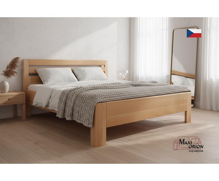 Fotogalerie Vysoká postel z masivu Kolacia Design Matrix 1 180x200 - přírodní