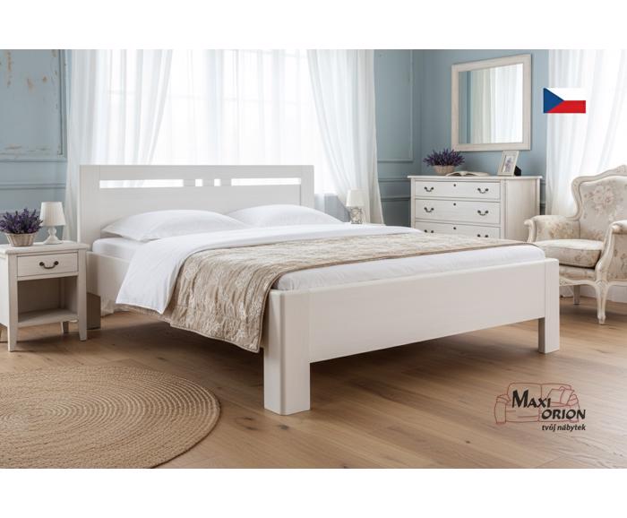 Fotogalerie Vysoká postel z masivu Kolacia Design Matrix 3 160/180x200 - výběr odstínů