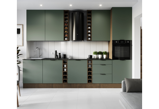 Rovná kuchyňská linka Sorello 330 cm