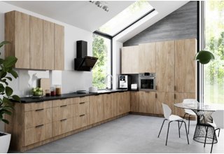 Rohová kuchyňská linka Sorello 450 x 260 cm