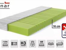 Fotogalerie 7zónová matrace Blanář IVANA MARBLE 90x200x16 cm – HR studená pěna