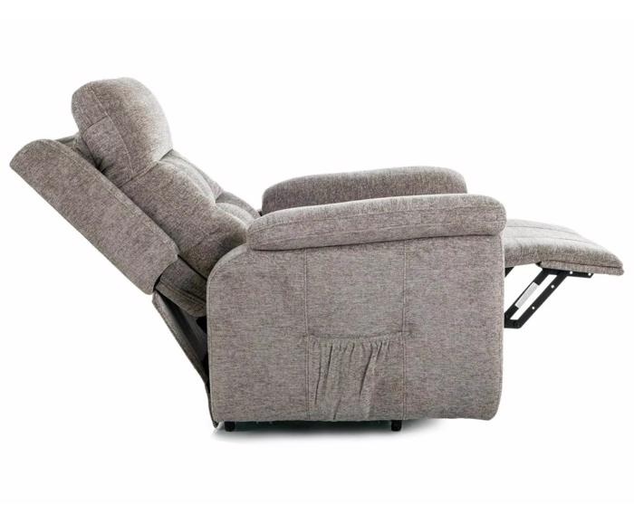 Fotogalerie Relaxační křeslo Morgan - šedá 07