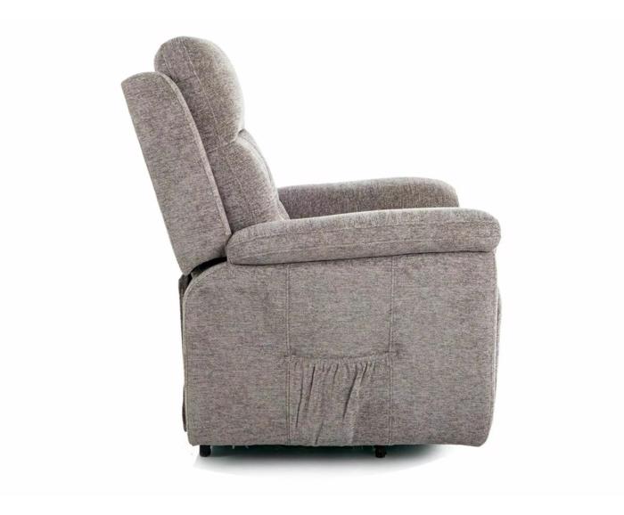 Fotogalerie Relaxační křeslo Morgan - šedá 07