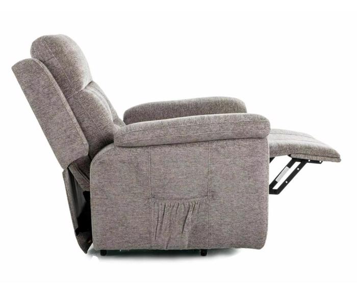 Fotogalerie Relaxační křeslo Morgan - šedá 07