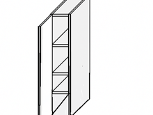 Fotogalerie Horní skříňka 20cm - W4/ 20 - kuchyňská linka Quantum