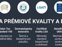 Fotogalerie Italská matrace Ceriflex PARIS 25 cm, 80x200 cm – paměťová pěna s Aloe Vera