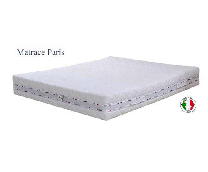 Fotogalerie Italská matrace Ceriflex PARIS 25 cm, 80x200 cm – paměťová pěna s Aloe Vera