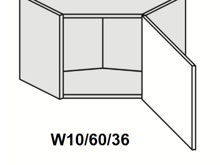 Fotogalerie Horní rohová nádstavba - W10 60/36 (60 cm) - kuchyně Malmo