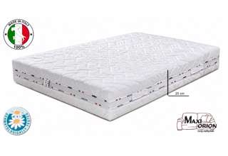 Italská matrace Ceriflex PARIS 25 cm, 100x200 cm – paměťová pěna s Aloe Vera