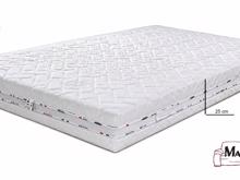 Fotogalerie Italská matrace Ceriflex PARIS 25 cm, 200x200 cm – paměťová pěna s Aloe Vera