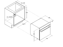 Fotogalerie Vestavná trouba Candy CA6 N3T1CTB- Bake 600 + 5 let záruka