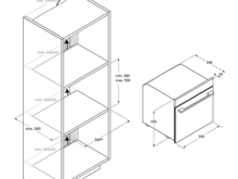 Fotogalerie Vestavná trouba Candy CA6 N3T1CTB- Bake 600 + 5 let záruka