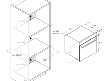 Fotogalerie Vestavná trouba Candy CA6 N3T1CTB- Bake 600 + 5 let záruka