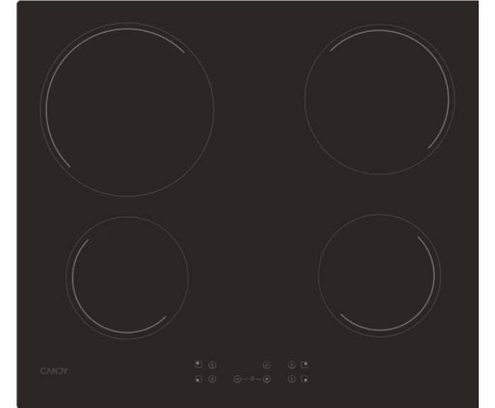 Fotogalerie Sklokeramická varná deka Candy CC64CH IDEA + 5 let záruka