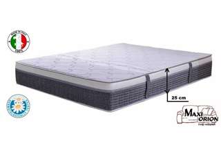 Italská ortopedická matrace Ceriflex GRAFENO 25 cm, 140x200 cm – paměťová pěna, volba 4 tuhostí