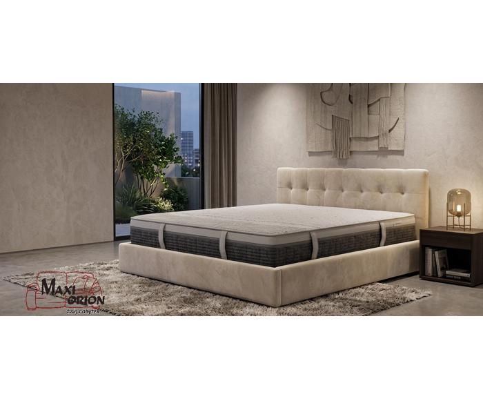 Fotogalerie Italská ortopedická matrace Ceriflex GRAFENO 25 cm, 200x200 cm – paměťová pěna, volba 4 tuhostí