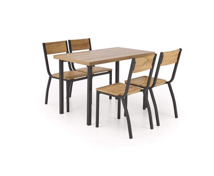 Fotogalerie Jídelní set Milton - stůl + 4 židle