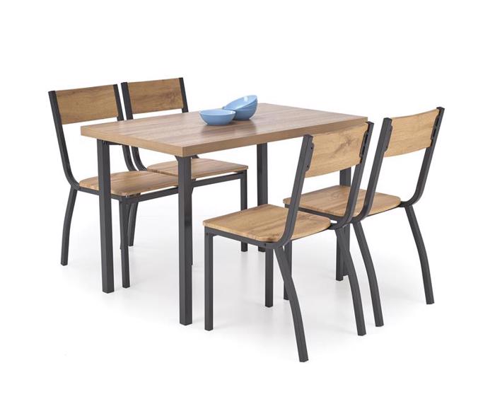 Fotogalerie Jídelní set Milton - stůl + 4 židle